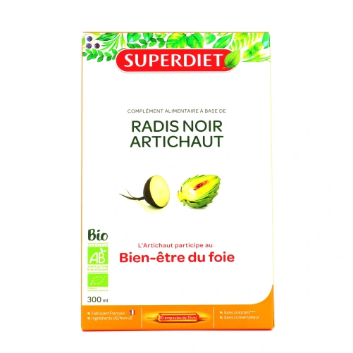 Super Diet Radis Noir Artichaut Bio