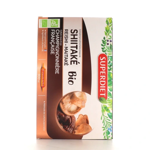 Super Diet Shiitaké Reishi Maitaké Bio