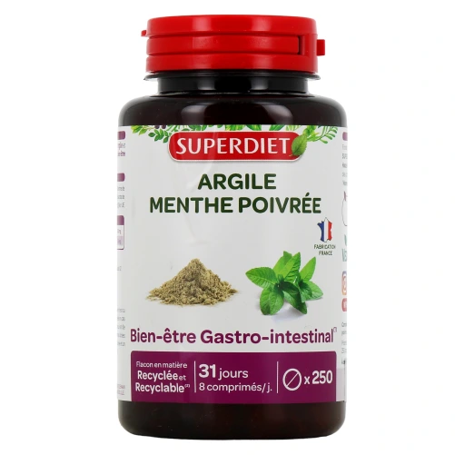 Super Diet Argile Verte Menthe Poivrée
