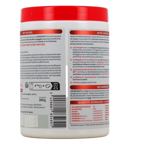 Super Diet Collagène Marin Récupération Musculaire