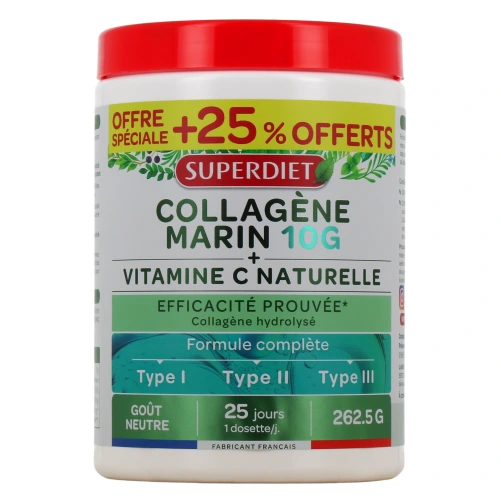 Super Diet Collagène Marin + Vitamine C Naturelle