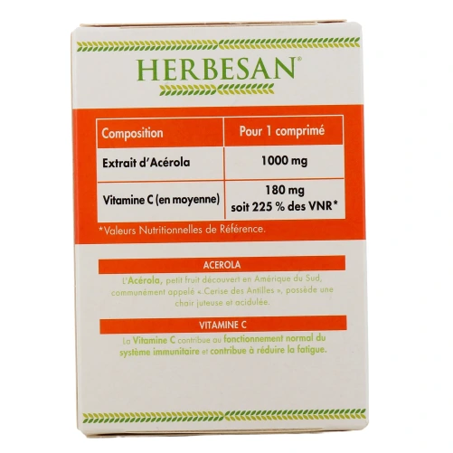 Herbesan Acerola goût orange 1000