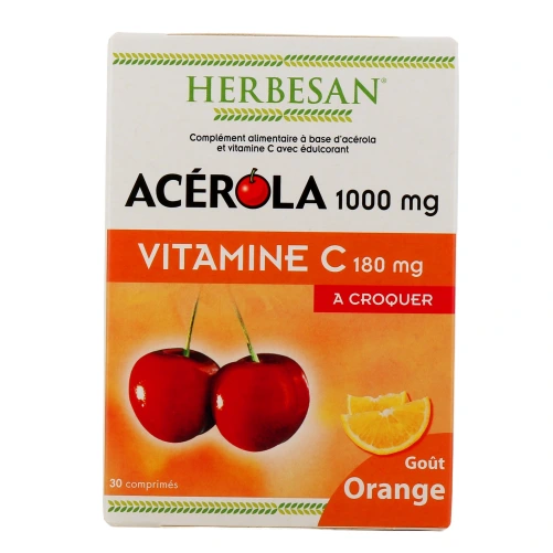 Herbesan Acerola goût orange 1000