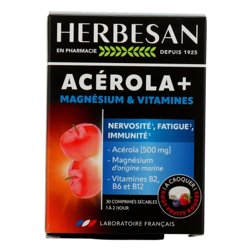 Herbesan Acerola+ Magnésium & Vitamines