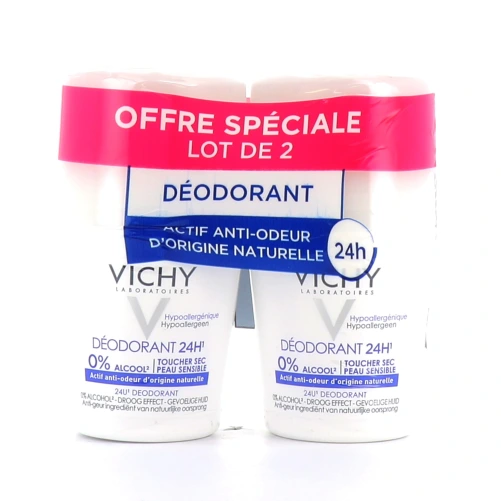 Vichy Déodorant 24h sans sels d'aluminium