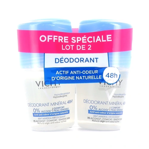 Vichy Déodorant Minéral 48h sans sels d'aluminium