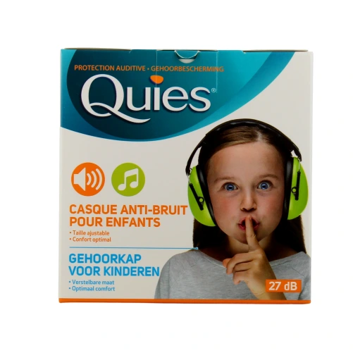 Quies Casque Anti-Bruit pour Enfants