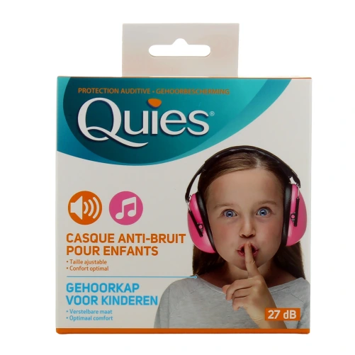 Quies Casque Anti-Bruit pour Enfants