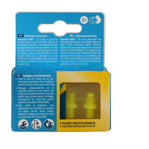 Quies Protection Auditive Silicone Natation 3 paires