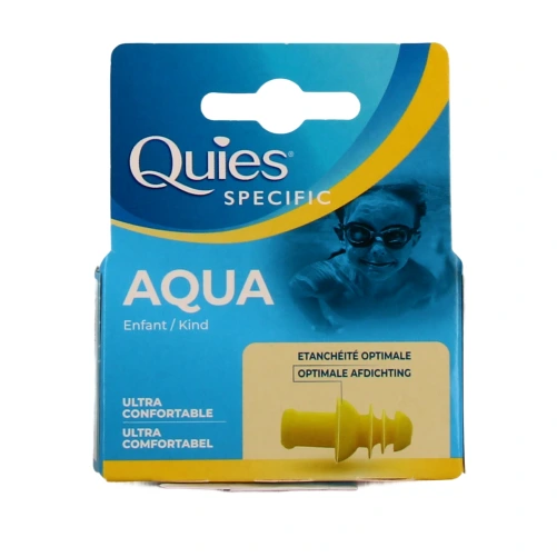 Quies Protection Auditive Silicone Natation 3 paires