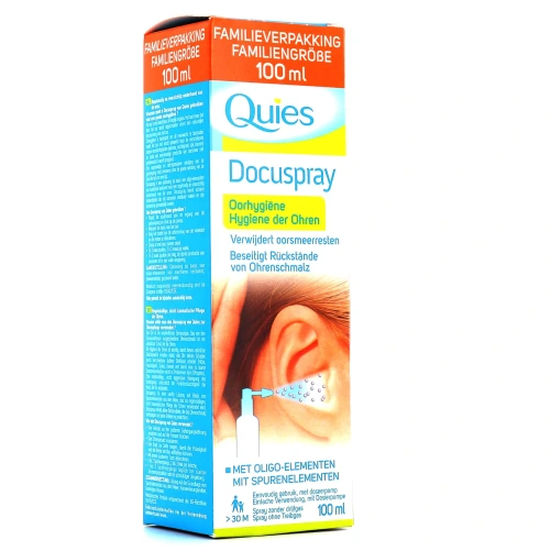 Quies Docuspray Hygiène de l'Oreille