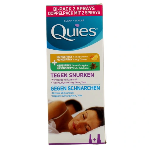 Quies Anti-ronflement Bi-Pack