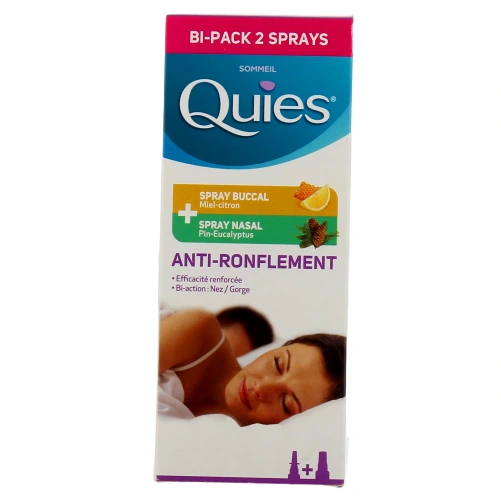 Quies Anti-ronflement Bi-Pack