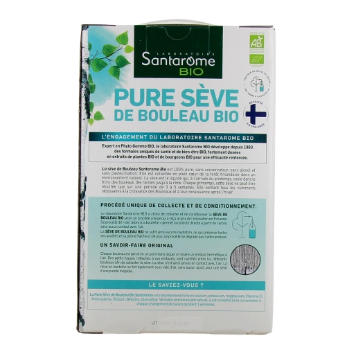 Santarome Bio Pure Sève de Bouleau Bio