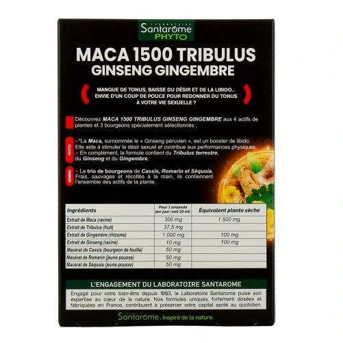 Santarome Maca 1500 Tribulus