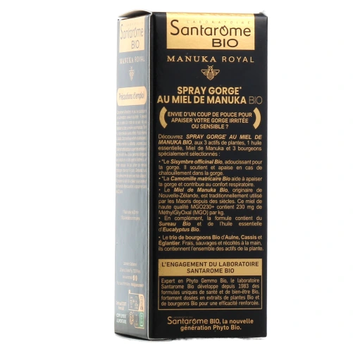 Santarome Spray Gorge Miel de Manuka Bio