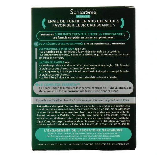 Santarome Sublimes Cheveux Force & Croissance