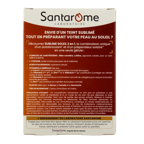 Santarome Sublime Soleil 2 en 1
