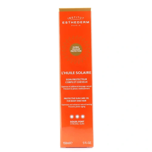Institut Esthederm Huile Solaire Corps Et Cheveux