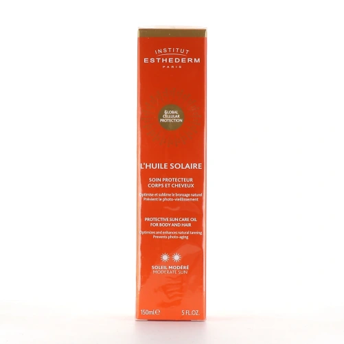 Institut Esthederm Huile Solaire Corps Et Cheveux