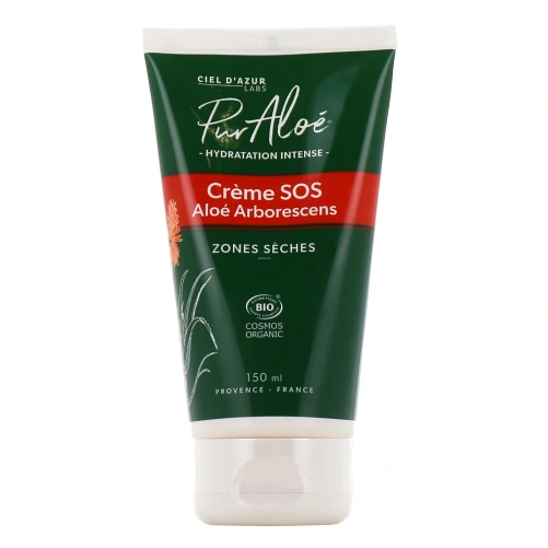 Pur'Aloé Crème SOS Aloé Arborescens Bio