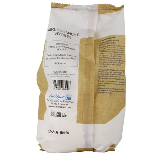 Ciel D'azur Argile Blanche Ventilée