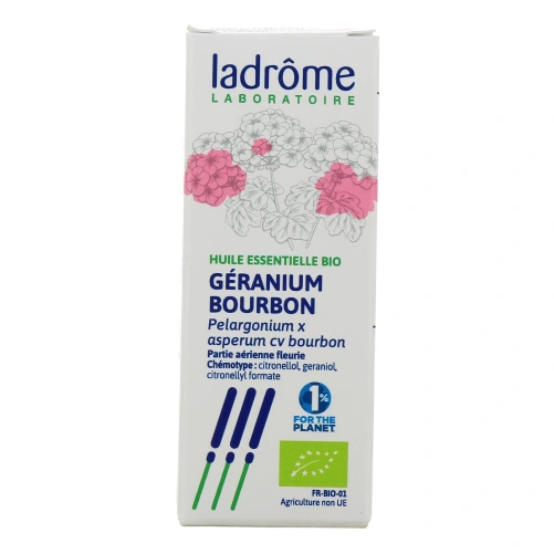 Ladrôme Huile Essentielle Géranium Bourbon Bio