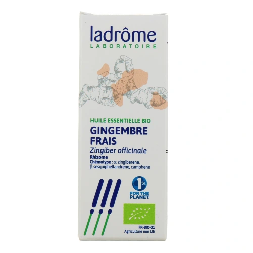 Ladrôme Huile Essentielle Gingembre Frais Bio