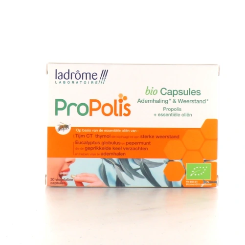 Ladrôme Propolis Capsules Bio Respiration Immunité