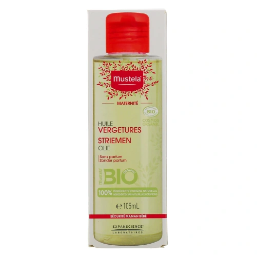 Mustela Huile vergetures Bio