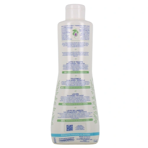 Mustela Lait de toilette sans rinçage