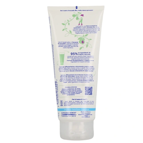 Mustela 2 en 1 Gel Nettoyant Cheveux et Corps
