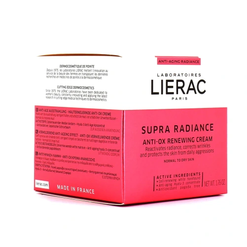 Lierac Supra Radiance Crème Rénovatrice Anti-Ox
