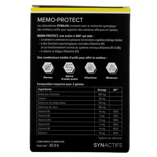 Synactifs Memo Protect Capital Mémoire