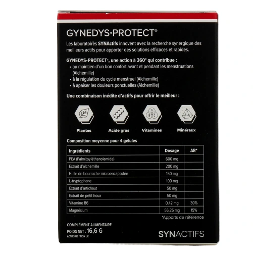 Synactifs Gynedys Protect Cycle Féminin