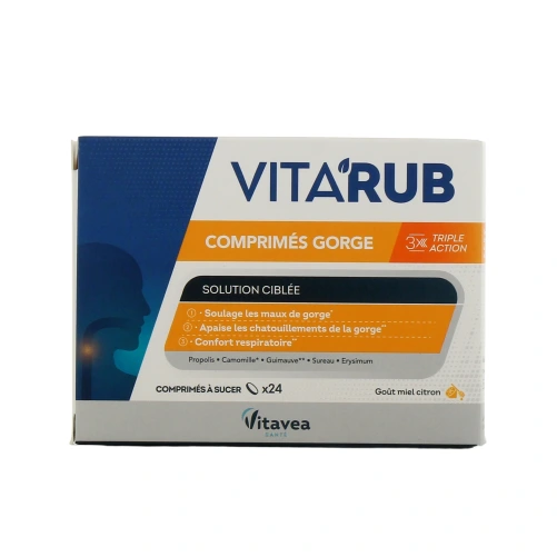 Vitavea Vita'Rub Maux de Gorge