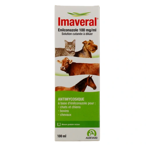 Imaveral Solution Cutanée Antimycosique pour Animaux