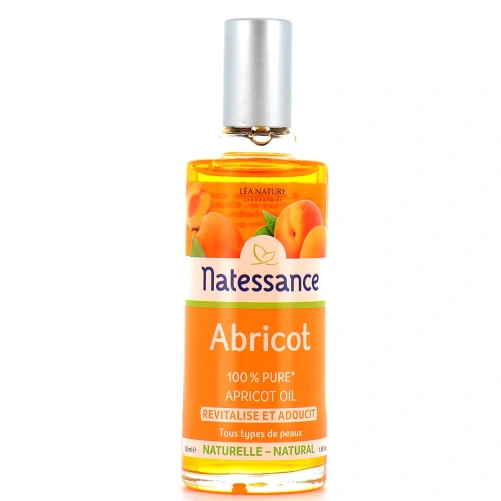 Natessance Huile d'Abricot Revitalisante et Adoucissante