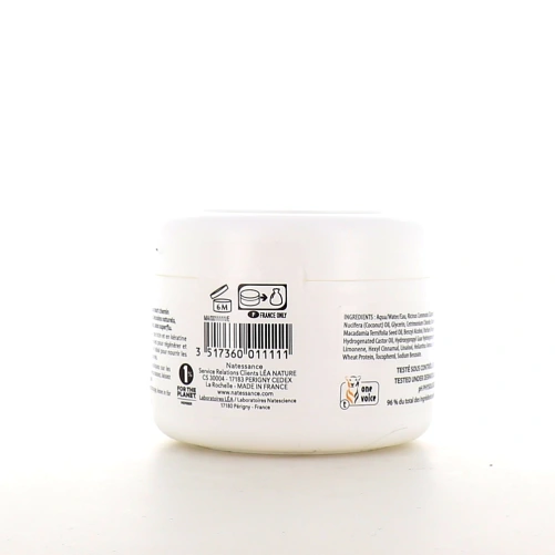 Natessance Masque Capillaire Sublimateur Régénérant Ricin & Kératine Végétale