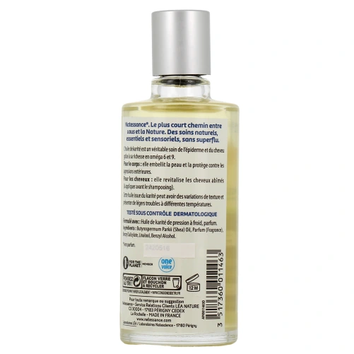 Natessance Huile de Karité Protège et Répare