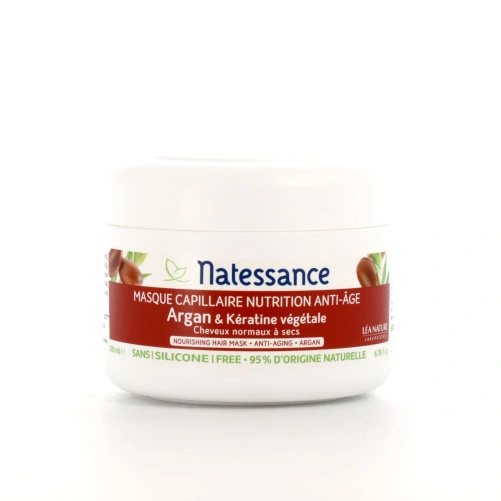 Natessance Masque Capillaire Nutrition Anti-Âge