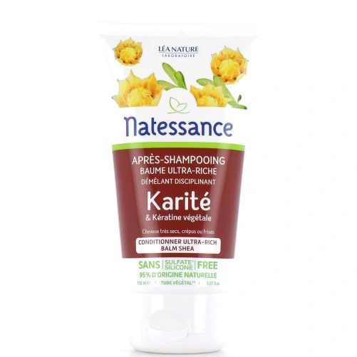Natessance Après-shampooing Baume Ultra-Riche Karité