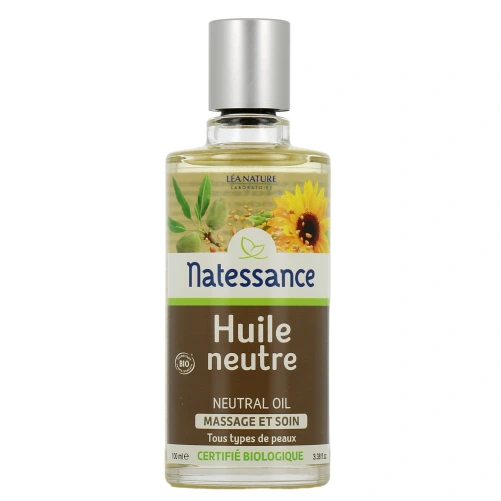 Natessance Huile Neutre Bio Massage et Soin