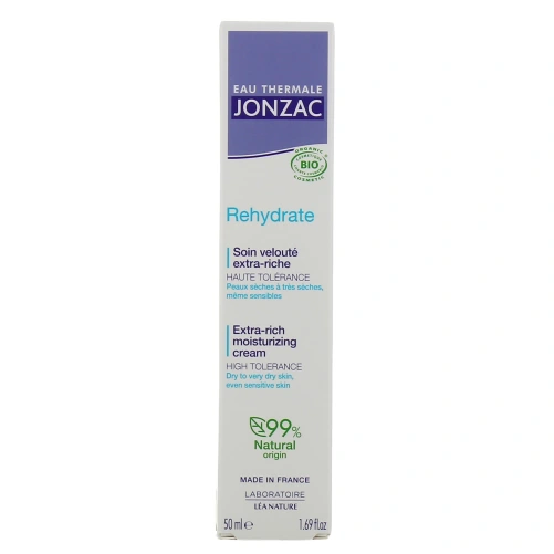 Jonzac Rehydrate Soin Velouté Extra-Riche Bio