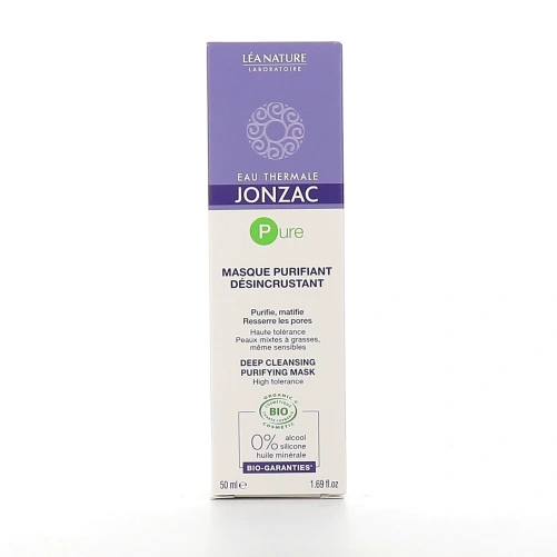 Jonzac Pure Masque Purifiant Désincrustant Bio