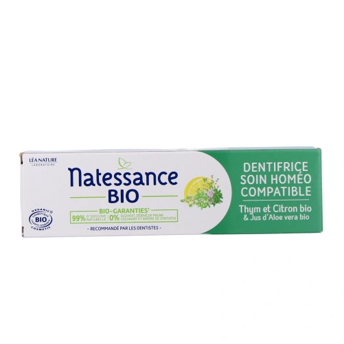 Dentifrice Natessance