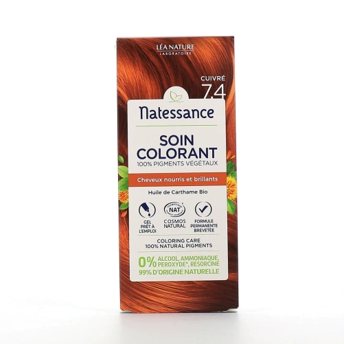 Natessance Soin Colorant 100% Pigments Végétaux
