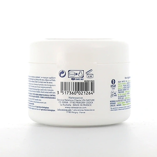 Natessance Masque Capillaire Ultra-Nourrissant Karité Bio & kératine végétale