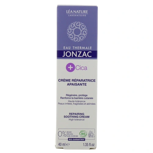 Jonzac +Cica Crème Réparatrice Apaisante