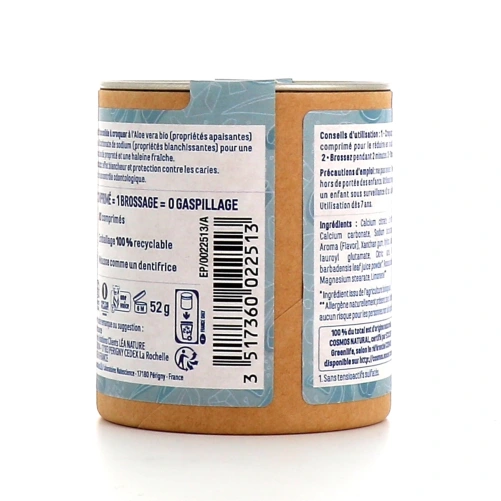 Natessance Dentifrice à Croquer 80 comprimés